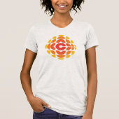CBC 1974 Logo Vrouwen Fijne Jersey T-shirt (Voorkant)