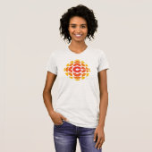 CBC 1974 Logo Vrouwen Fijne Jersey T-shirt (Voorkant volledig)