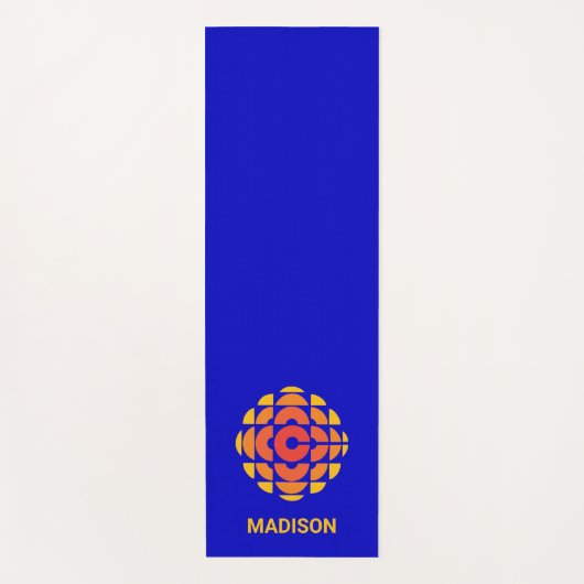 CBC 1974 Logo Yogamat (Voorkant)