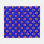 CBC 1974-patroon Fleece Deken (Voorkant (Horizontaal))