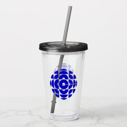 CBC 1986 Logo Acryl Tumbler Acryl Drinkbeker (Achterkant)