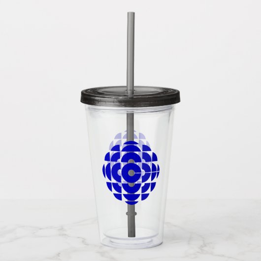 CBC 1986 Logo Acryl Tumbler Acryl Drinkbeker (Voorkant)