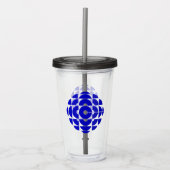 CBC 1986 Logo Acryl Tumbler Drinkbeker (Voorkant)