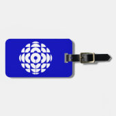 CBC 1986 Logo blauw Poster Bagagelabel (Voorkant horizontaal)