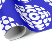 CBC 1986 Logo blauw Poster Cadeaupapier (Rol Hoek)