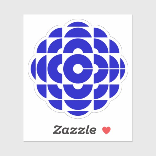 CBC 1986 Logo Sticker (Vel)