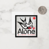 CBC alleen: Een liefdesverhaal Notitiekaartje (Voorkant / Achterkant in situ)