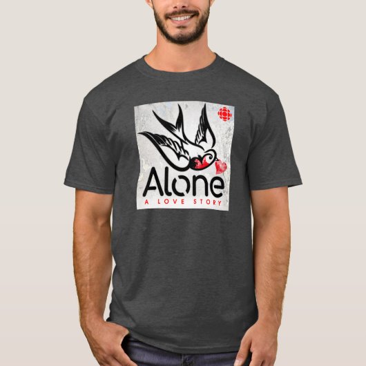 CBC alleen: Een liefdesverhaal T-shirt (Voorkant)