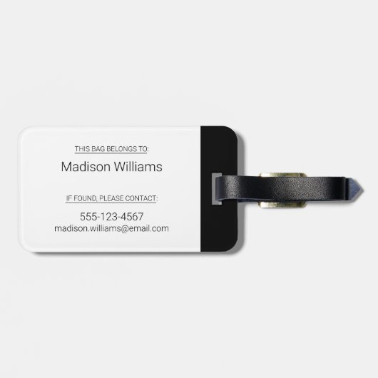 CBC Back Story Bagagelabel (Achterkant horizontaal)