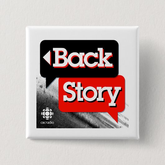 CBC Back Story Vierkante Button 5,1 Cm (Voorkant)
