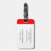 CBC Campus Bagagelabel (Achterkant verticaal)