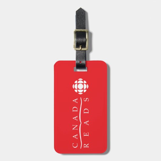 CBC Canada leest Bagagelabel (Voorkant verticaal)