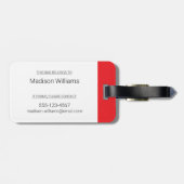 CBC Canada leest Bagagelabel (Achterkant horizontaal)