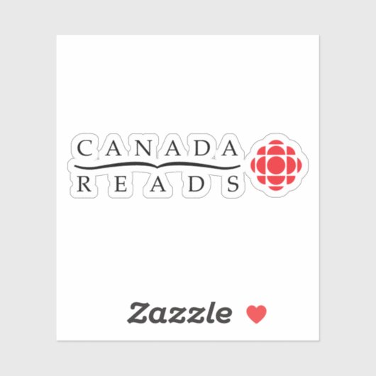 CBC Canada leest Sticker (Vel)
