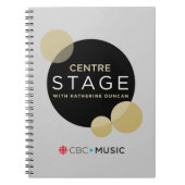 CBC Center Stage Notitieboek (Voorkant)