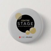 CBC Center Stage Ronde Button 5,7 Cm (Voorkant)