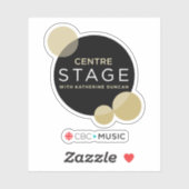 CBC Center Stage Sticker (Vel)