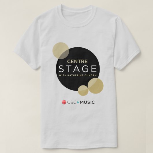 CBC Center Stage T-shirt (Design voorkant)
