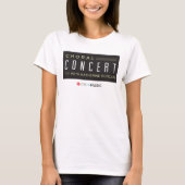 CBC Choral Concert T-shirt (Voorkant)