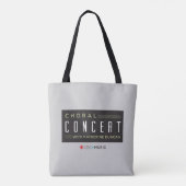 CBC Choral Concert Tote Bag (Achterkant)