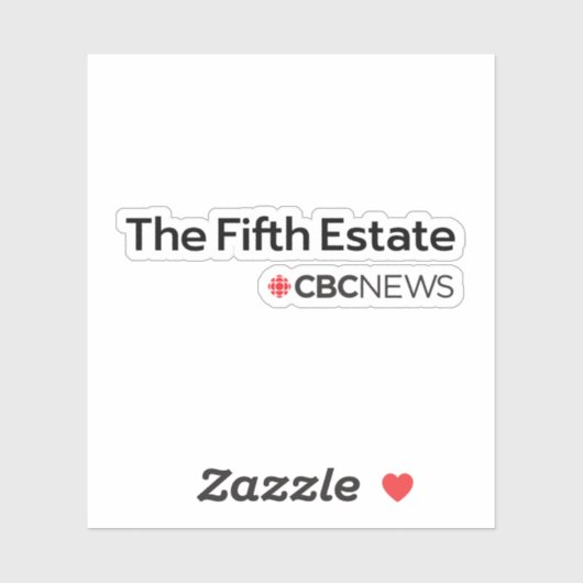 CBC de vijfde Sticker van het landgoed (Vel)