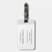 CBC Front Burner-Poster Bagagelabel (Achterkant verticaal)