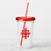 CBC Gem Acryl Tumbler Drinkbeker (Achterkant)