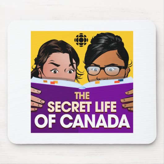 CBC Het geheime leven van Canada Muismat (Voorkant)