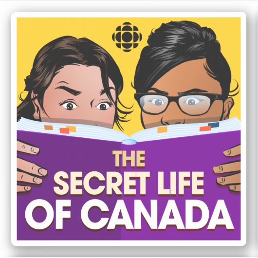 CBC Het geheime leven van Canada Sticker (Voorkant)