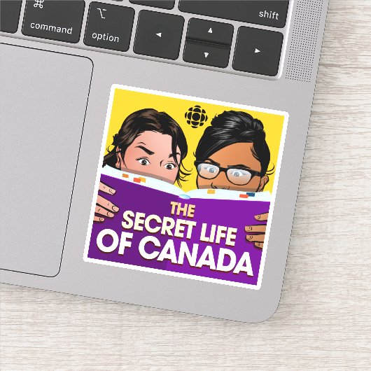 CBC Het geheime leven van Canada Sticker (Detail)