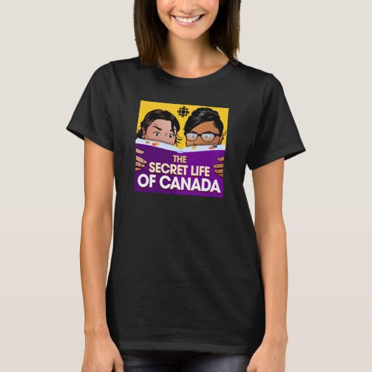 CBC Het geheime leven van Canada T-shirt (Voorkant)