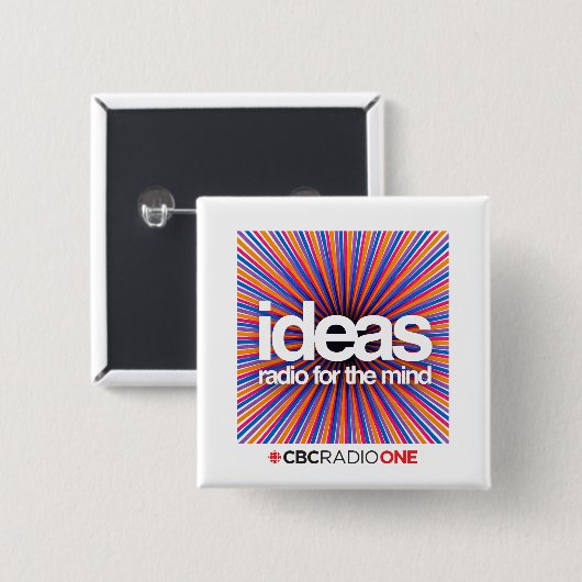 CBC-ideeën Vierkante Button 5,1 Cm (Voorkant /achterkant)