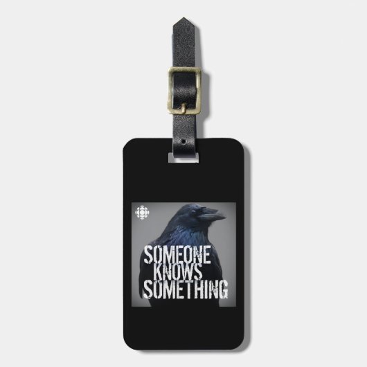 CBC Iemand kent iets Bagagelabel (Voorkant verticaal)