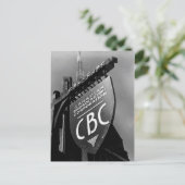 CBC Jarvis Street Sign (1940) Briefkaart (Staand voorkant)