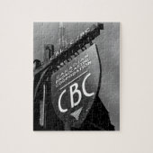 CBC Jarvis Street Sign (1940) Legpuzzel (Verticaal)