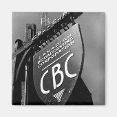 CBC Jarvis Street Sign (1940) Magneet (Voorkant)