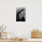 CBC Jarvis Street Sign (1940) Poster (Keuken)