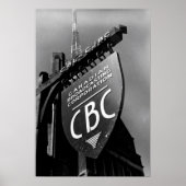 CBC Jarvis Street Sign (1940) Poster (Voorkant)