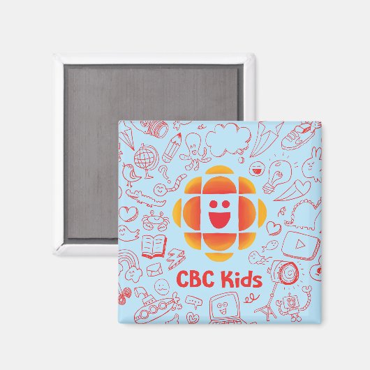 CBC Kinder Doodle Magnet (Voorkant / Achterkant)