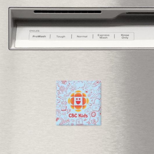 CBC Kinder Doodle Magnet (Insitu (Vaatwasser))
