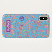 CBC Kinder Patroon Gepersonaliseerde Telefoonhoes Case-Mate iPhone Case (Achterkant (horizontaal))