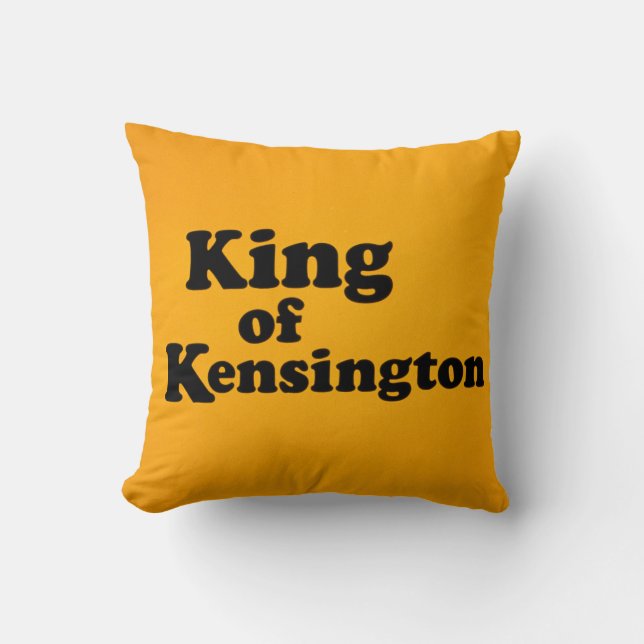 CBC Koning van Kensington Kussen (Voorkant)