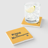 CBC Koning van Kensington Magnet Stenen Onderzetter (Zijkant)