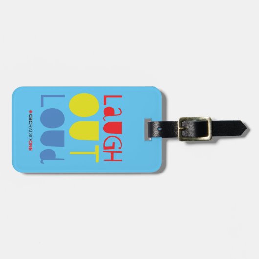 CBC Lach Hardop Bagagelabel (Voorkant horizontaal)