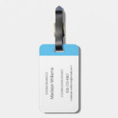 CBC Lach Hardop Bagagelabel (Achterkant verticaal)