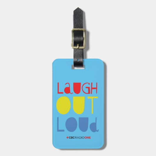 CBC Laugh Out Loud Bagagelabel (Voorkant verticaal)