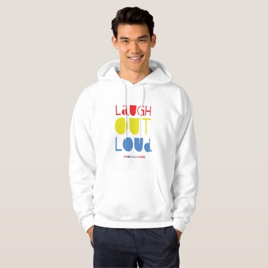 CBC Laugh Out Loud Hoodie (Voorkant volledig)