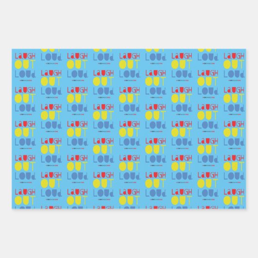 CBC Laugh Out Loud Inpakpapier Vel (Voorkant 3)