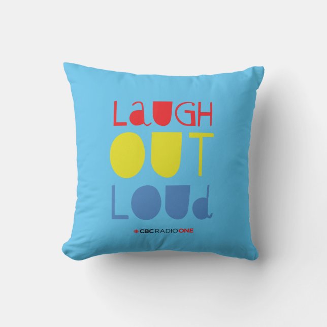 CBC Laugh Out Loud Kussen (Voorkant)