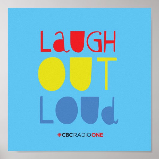 CBC Laugh Out Loud Poster (Voorkant)